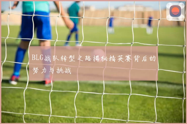 BLG战队转型之路揭秘精英赛背后的努力与挑战